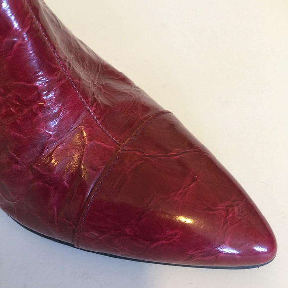 BCBGIRLS Red Shoes Size 10B - Picture 5 of 8